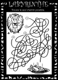 Aperçu labyrinthe lion